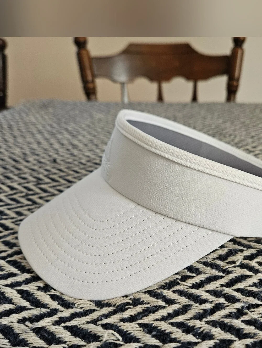 Free w/ Bundled Purchase! Adidas White AEROREADY Sun Visor